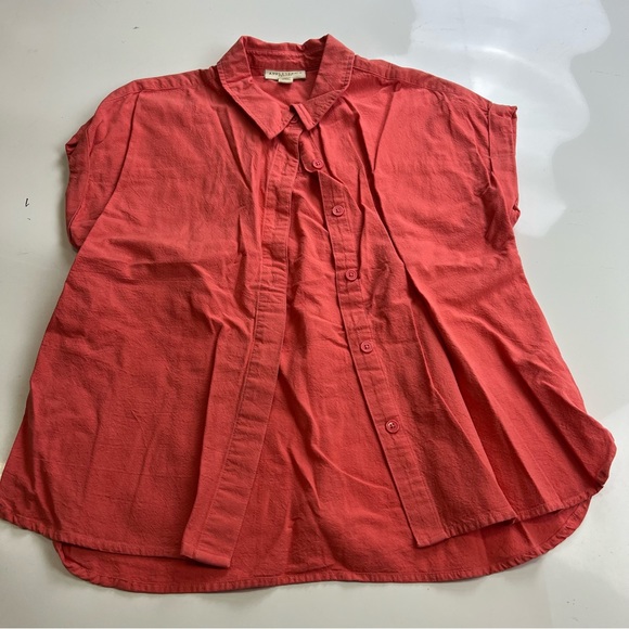 Appleseed’s women’s orange petite shirt Pm m130-40 - Picture 1 of 4